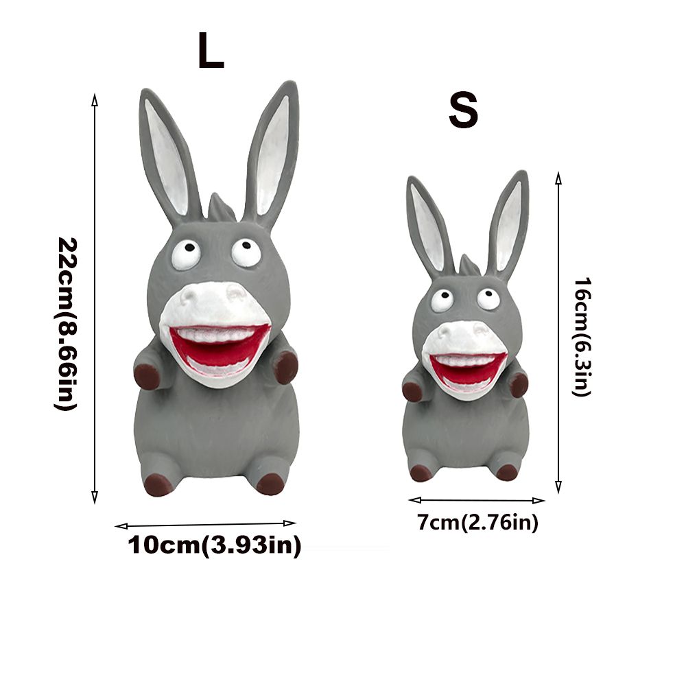 Donkey Stress Relief Toy Indestructible Donkey Shape Squeeze Toy Cartoon Squeeze Toy  For Kids