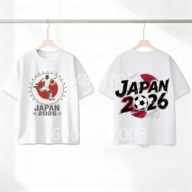 Japanese Flag Retro Style Graphic Children Shirt Kid Boys Girls Summer Polyester Short Sleeve Little Soccer Fan Casual Daily Wear