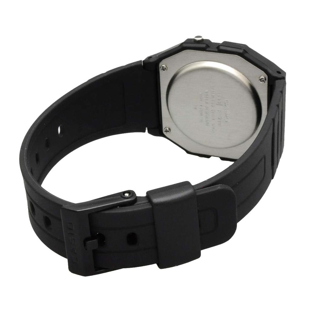 Casio Унисекс Кварцевые Черные Часы F-91W-3, [Б/У]