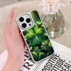 Чехол для мобильного телефона на День Святого Патрика для iPhone 17 16 15 14 13 12 11 Air Pro Max Plus Серебряное покрытие Цветной чехол Красивый