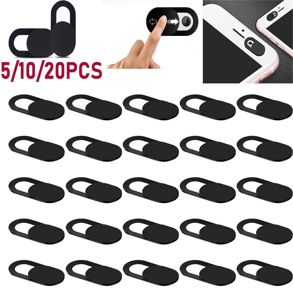 10/20Pcs Webcam Cover Shutter Slider Privacy Protective Cover For iPad Tablet Webcam Laptop PC Mobile Phone Lens Camera Sticker