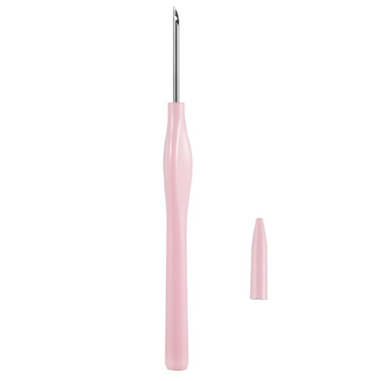 Инструмент для вышивки тамбурным швом с защитным колпачком 2,5/3/3,5/5,0 мм Ручка-игла для вышивки тамбурным швом Прост в использовании для дома и в путешествии