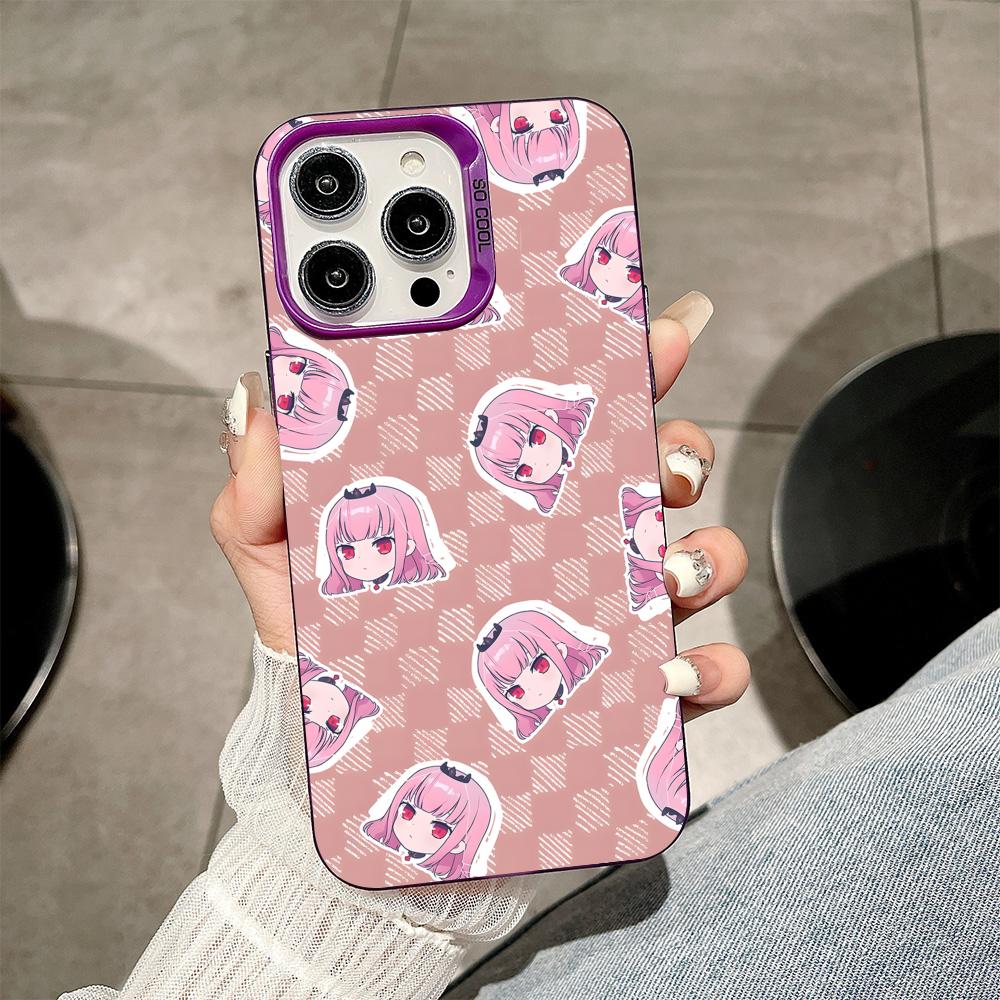 Holo Mori Calliope Purple Translucent Mobile Phone Case for iPhone 17 16 15 14 13 12 11 X XR XS Air Pro Max Plus Colorful Cover