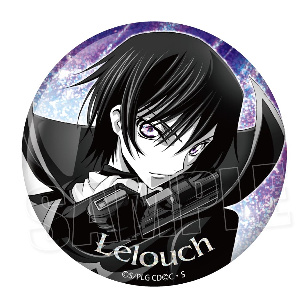 Значок Code Lelouch of the Rebellion Holo EYE Can Badge 2nd Edition Box Geass 9-Piece