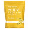 Dr. Mercola Pure Power, Whey Protein + Probiotic, Banana Flavor, 1 Lb 15 Oz (880 G)