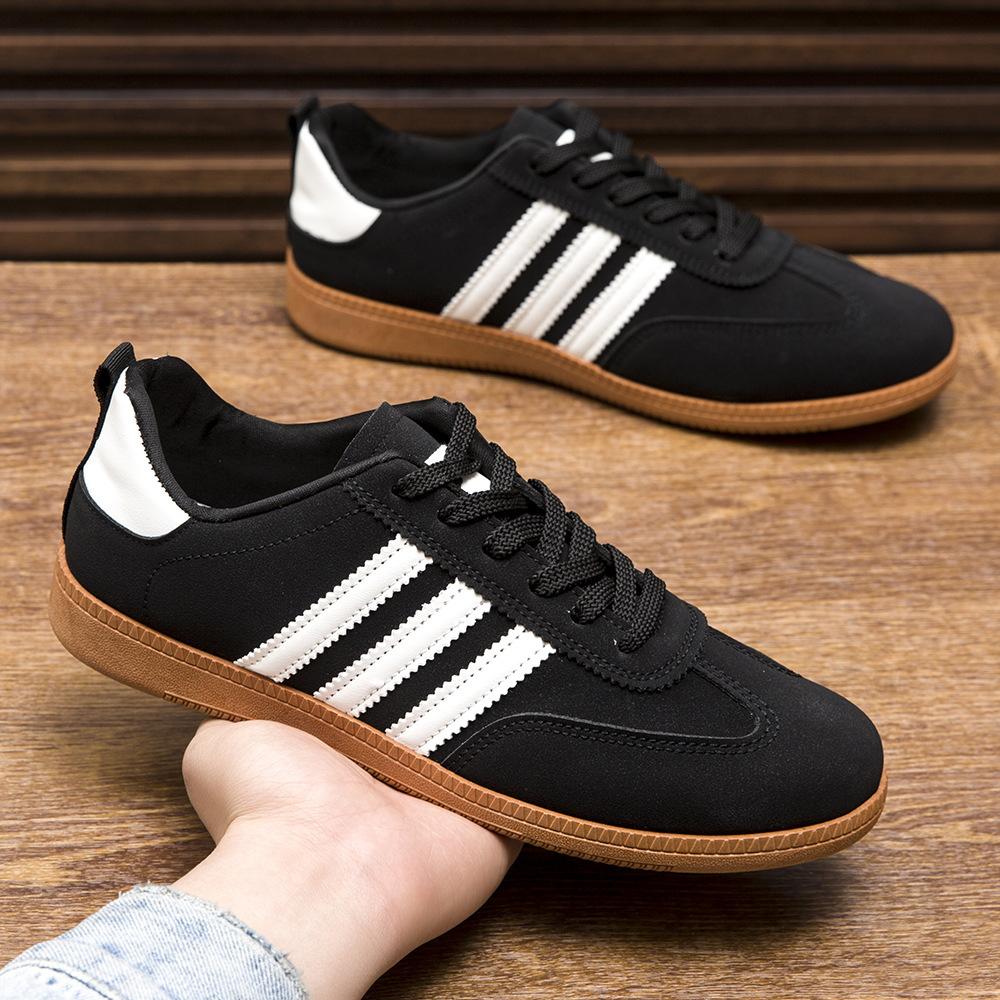 Men's Shoes Autumn New Retro Trend Fashion Trend Flat Baseplate Shoes Soft Sole Casual Shoes Men