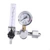 Ar Regulator CO2 Meter with Control Valve Good Sealing G5/8 Thread Easy Read Welding Tube