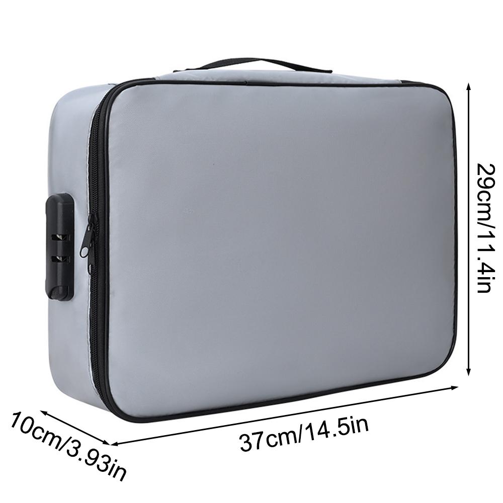 Сумка для хранения документов, сумка для карт, бытовая сумка для архивов большой вместимости, для паспорта и документов, дорожная сумка из ткани Оксфорд