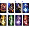 Роскошный плакат героя Marvel из шелковой ткани для декора спальни и кабинета