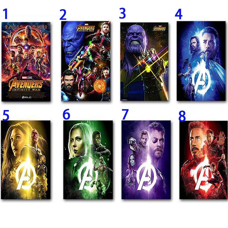 Роскошный плакат героя Marvel из шелковой ткани для декора спальни и кабинета