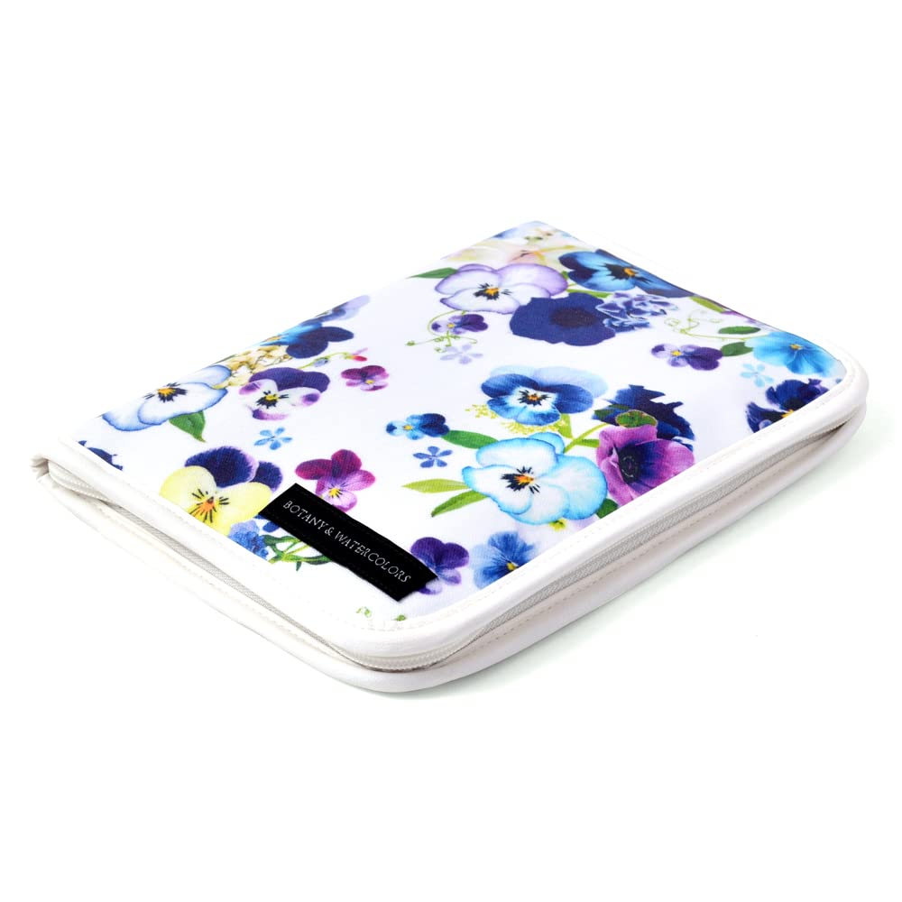 Multi case maternal and child notebook case floral bouquet W0102600 (zipper)