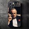 The Godfather TV Soft Phone Case for iPhone 16 16E 17 Air 15 Pro Max 14 Plus 13 Mini 11 12 7 Black Cover Back Shell
