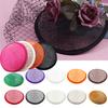 Женская коктейльная шляпа Sinamay Fascinator с круглым основанием, аксессуары для рукоделия