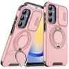 Применимо к Samsung S26ultra чехол для мобильного телефона с окошком-воротником A36/A25 чехол с вращающимся держателем S23FE защитный чехол