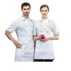 Short Sleeve Chef Coat for Kitchen, Hotel, or Restaurant Staff