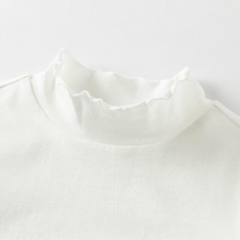 ДЭЙВ И БЕЛЛА Детская антибактериальная футболка с длинным рукавом и воротником-стойкой