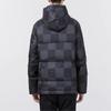 Nike Стеганый баскетбольный теплый пуховик с капюшоном Lebron Chessboard, мужская верхняя одежда, черный DA6718-010