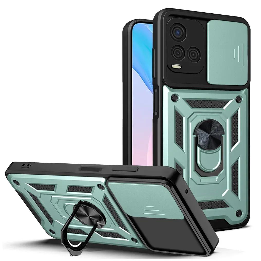 Противоударные бронированные чехлы для телефона VIVO Y28 V30E 5G V30 Pro V30 Lite X100 Pro Y200 iQOOZ7 Y100 V29 V29E Y36 5G Чехол с кольцом-держателем