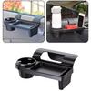 Multifunctional Car Organizer Box With Cup Holder Drink Holder Side Door Window Phone Slot Hanging Storage Rack For Vehicle