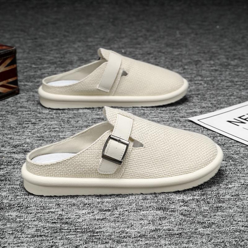 Модные летние мужские шлепанцы, повседневная уличная обувь, дышащие кроссовки для ходьбы, хайкинга, слайды, роскошные дизайнерские мокасины от модного дома