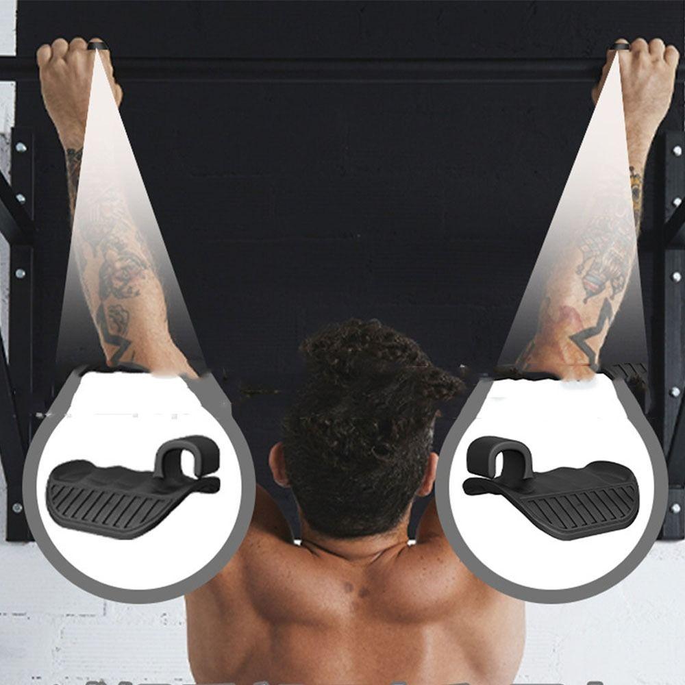 Grips Protector Lifting Grips Non-SlipHand Finger Trainer  Gym Workout Gloves