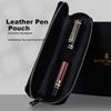 Fountain Pen Gift Box, Leather Zipper Pen Case, Spiral Pen Cap, Vintage Set, Zun Chong Series, Kitanmu Series, 0.5mm