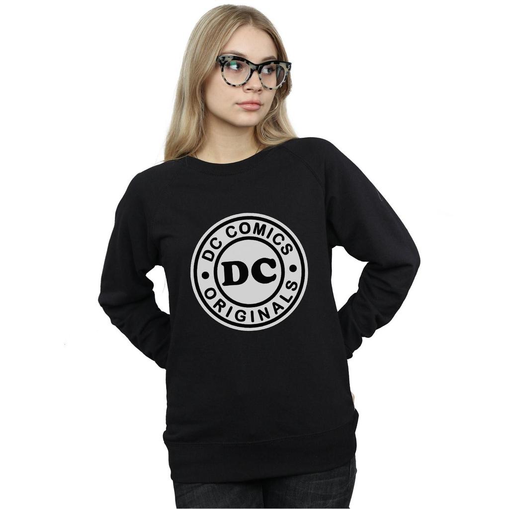 DC Comics Womens/Ladies DC Originals Logo Sweatshirt