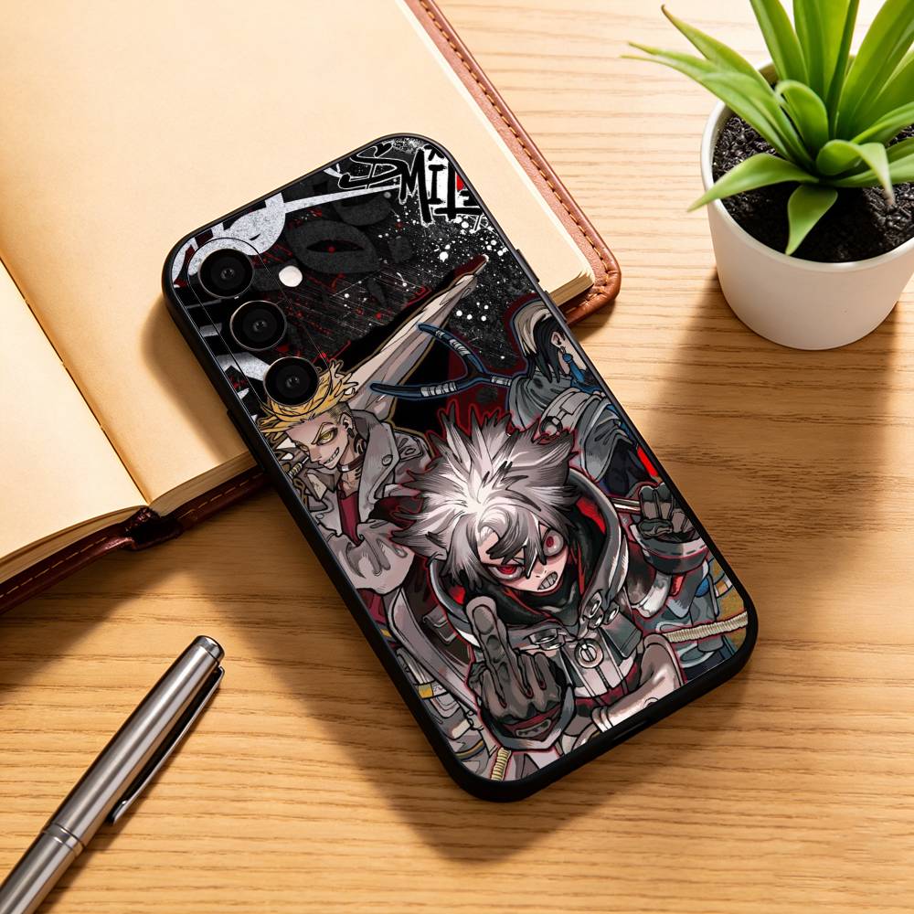 G Gachiakuta   Чехол для телефона Черный Силиконовый Мягкий Для Samsung Galaxy A73,A72,A71,A70,A53,A52,A51