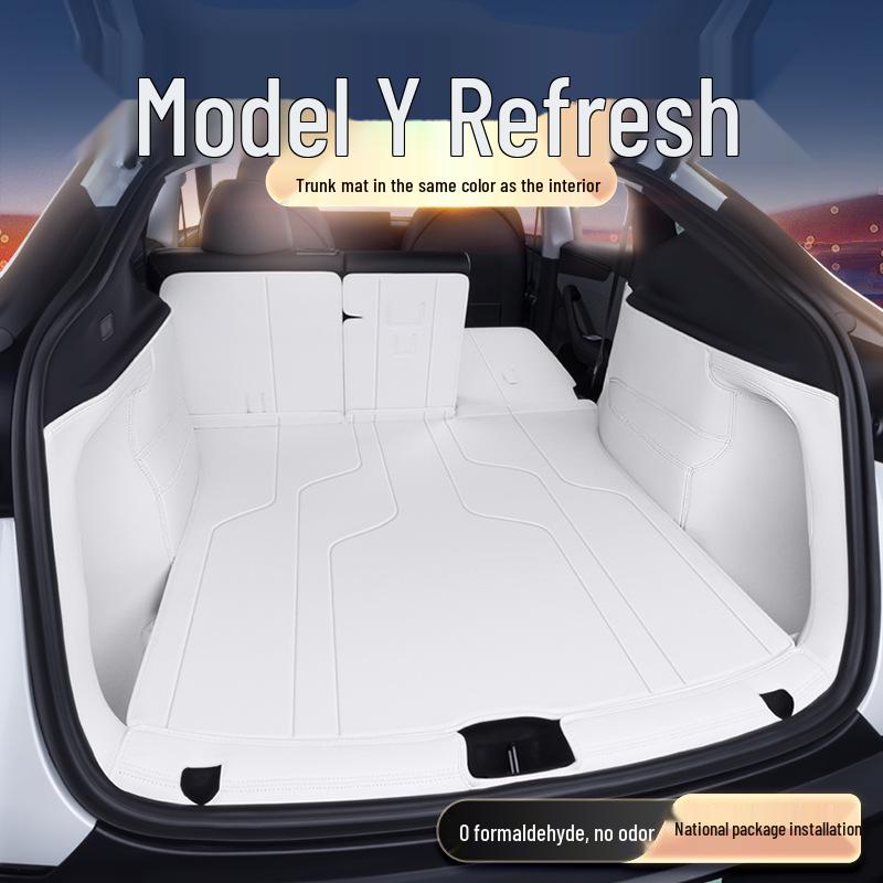 Коврик в багажник Tesla Model Y 2025 - Полное покрытие, Аксессуар для интерьера автомобиля