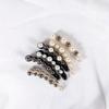 Zircon Temperament Hairpins Vertical Clamp Ponytail Holder Women Banana Clips Korean Hair Clips