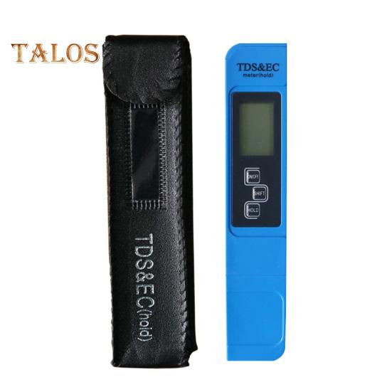 4-в-1 тестер качества воды TDS с цифровым дисплеем, высокоточный портативный многофункциональный цифровой тестер чистоты воды с питанием от батареи