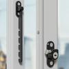 Оконный стопор с внутренним открыванием Многоскоростной крючок-ограничитель от ветра Кронштейн Ветровая опора Защита детей
