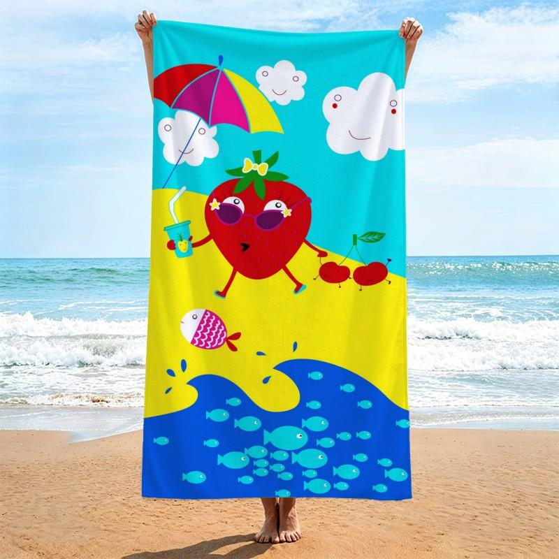 Ultra Absorbent Quick Dry Microfiber Beach Towel Pool Swim Spa Travel Lightweight Bath 70x140cm