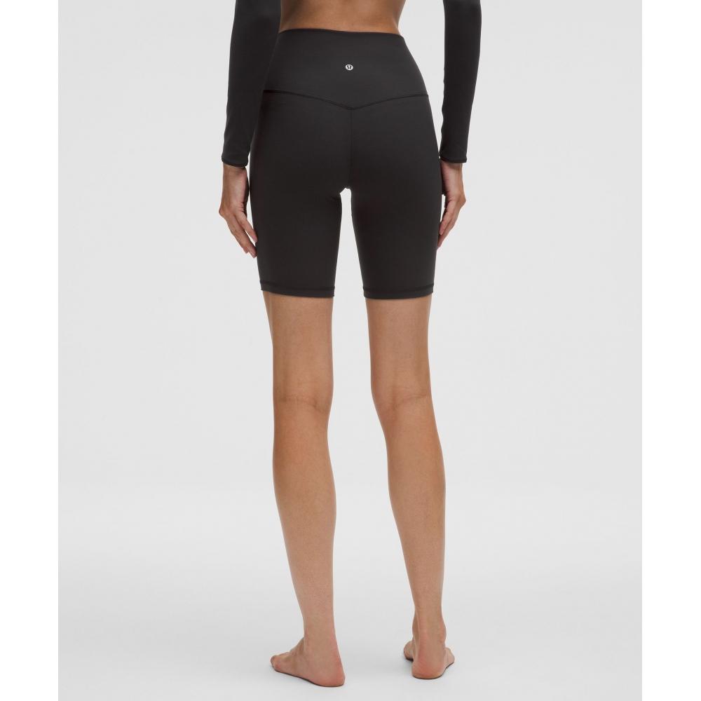Шорты Lululemon Align™ с высокой талией, 8 дюймов, черные