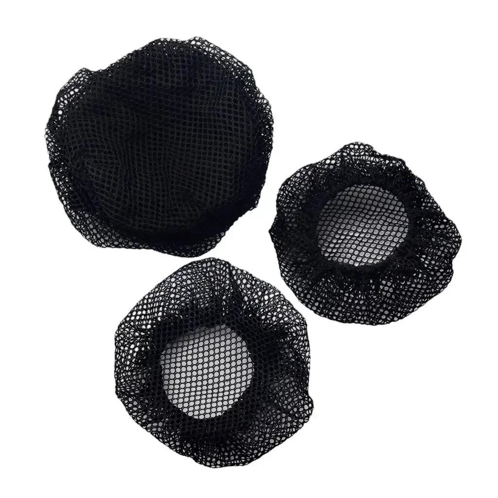 2-Pack Ladies Crochet Mesh Bun Cover - Snood Hair Net for Dance & Headwear Accessories