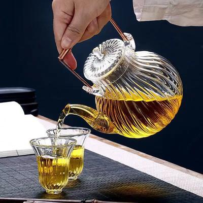 Бытовой Кипятить кипятком Чайник с лепестками хризантемы Холодный чайник Чайная утварь Чайник Чайный сервиз для чая Кунг-фу китайский чайный сервиз