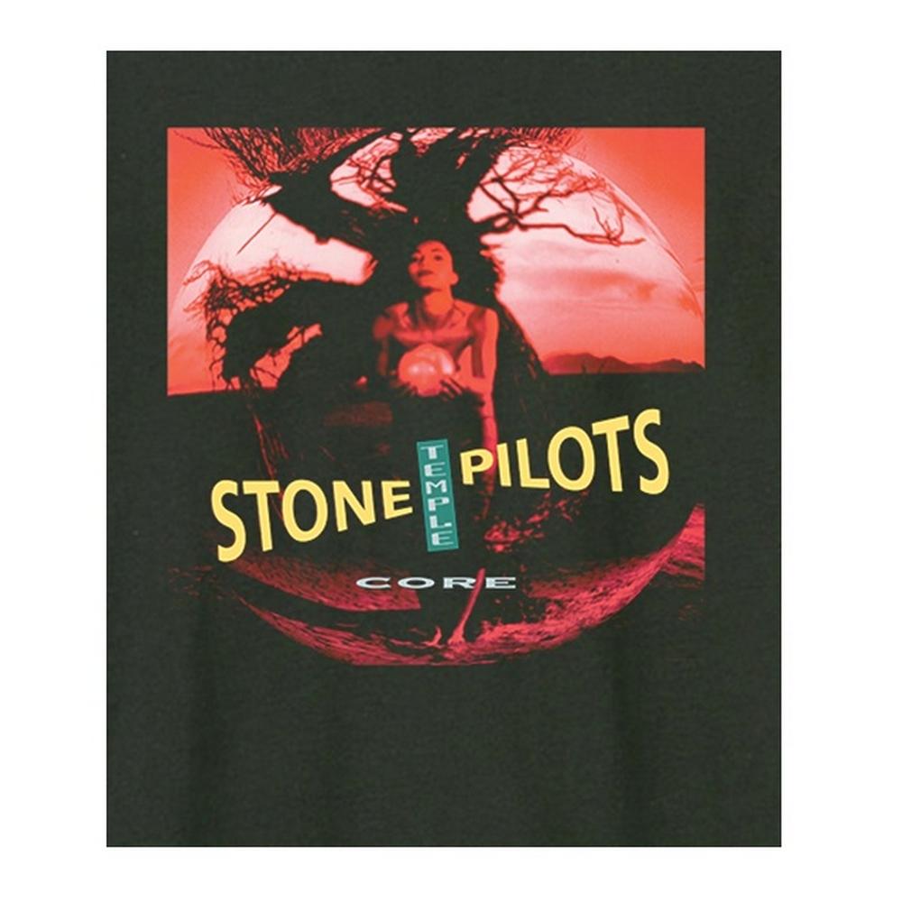 Amplified Унисекс Взрослая Футболка Stone Temple Pilots с Обложкой Альбома Core