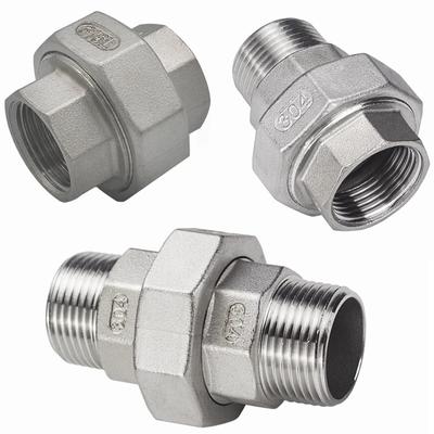 1/8" 1/4" 3/8" 1/2" 3/4" 1" - 4" BSP NPT Резьбовое соединение Муфта-переходник Муфта-тройник Муфта-угольник Нержавеющая сталь 304 316 Фитинг для трубопровода