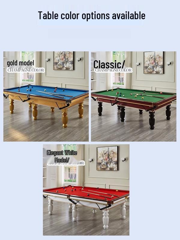 Beirong Standard Home Marble Top Chinese 8-Ball Billiard Table