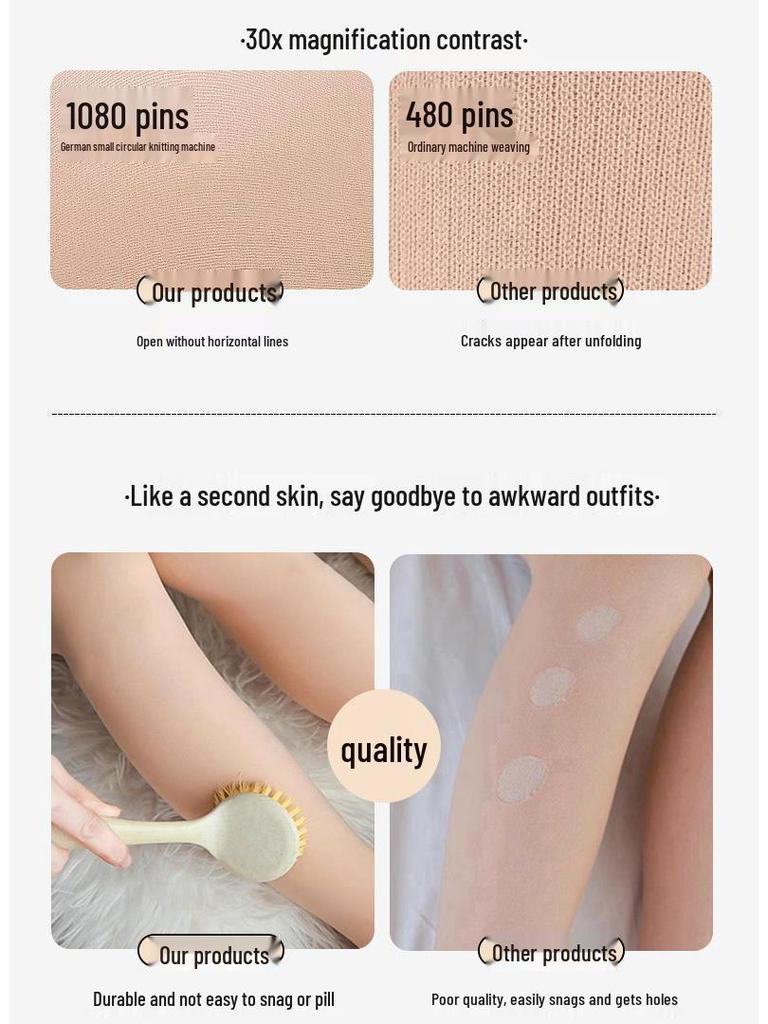 Суперплотные флисовые колготки-леггинсы с петлей на пятке телесного цвета - Женские базовые колготки для осени/зимы (400г)