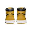 Детские кроссовки Air Jordan 1 Retro High OG GS Pollen Желтый Черный Белый 575441-701