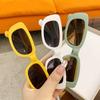Children'S Rectangular Sunglasses Kids Oval Frame Sun Glasses Summer Sun Protection Shades Outdoor Play Glasses For Boys Girls