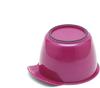 Professional Hair Dyeing Bowl & Brush Set - Multicolor, Scaled Plastic Bowl for Salon & Oil Treatments