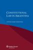 Книга Constitutional Law In Argentina