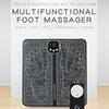 Массажер для ног EMS 8 режимов массажа 19 уровней интенсивности Автоматическое отключение USB-перезаряжаемый Пульт дистанционного управления Расслабление мышц Электронные ноги
