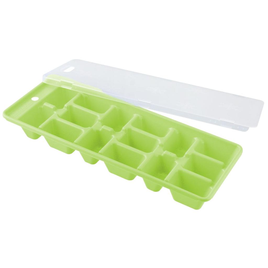 Набор из 3 цветных формочек для кубиков льда с крышкой на 15 кубиков льда Fackelmann Bar Concept арт.. 9910550