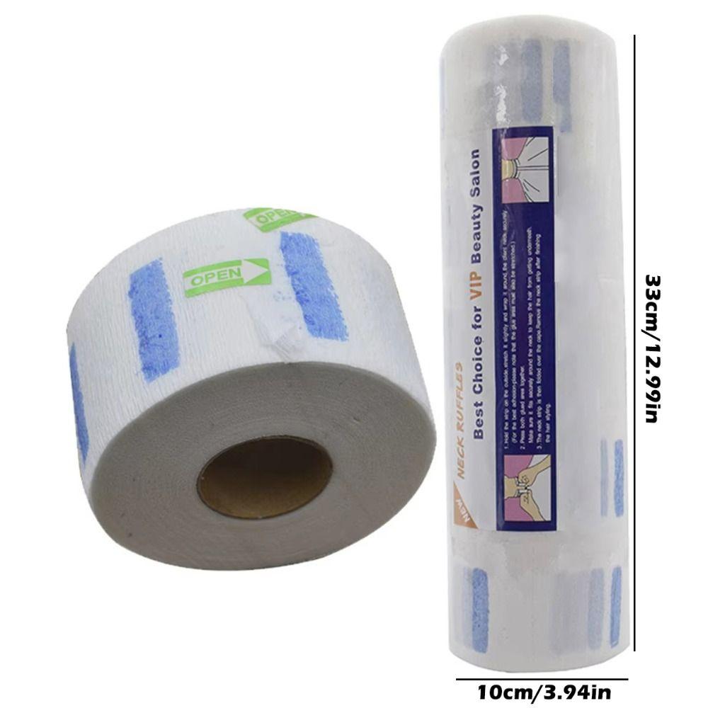 1/5 рулонов регулируемый воротник для стрижки одноразовый шарф для стрижки бумажный шейный платок для парикмахерской