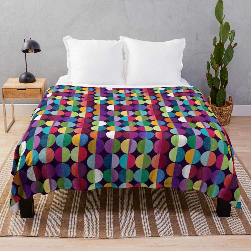 Moon Throw Blanket
