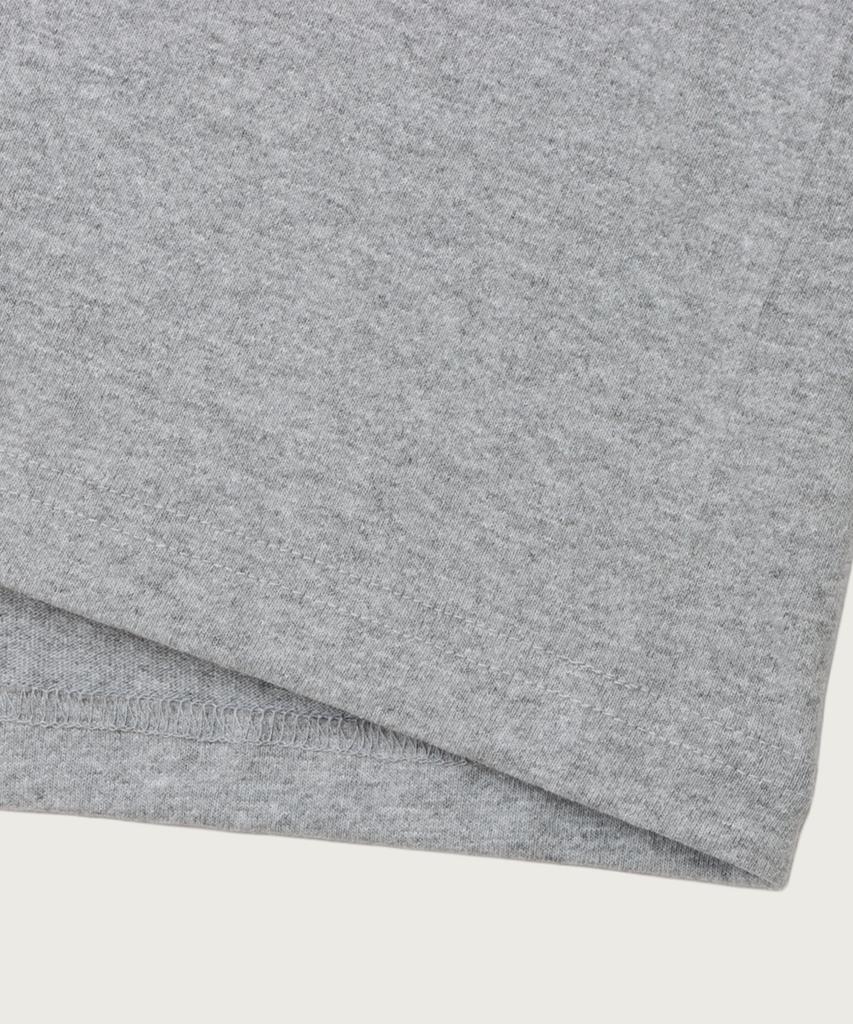 CHAMPION T1011 Heavyweight Raglan 3/4 Sleeve T-Shirt Grey (Made In Usa)