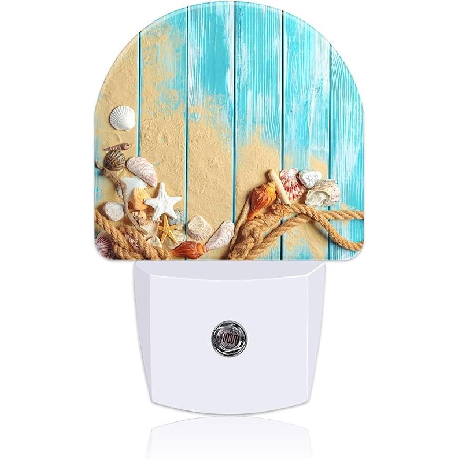 Watercolor Christmas Tree Night Light for Kids, LED Night Light Plug into Wall with Dusk to Dawn Sensor for Girls Boys Women Men Room Decor, Hallway,
